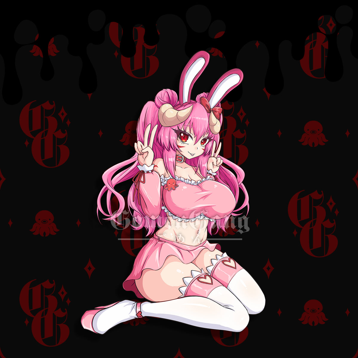 HOMURA X MY MELODY STICKER