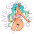 TASTY WORLD CUP MIKU STICKER