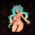 TASTY WORLD CUP MIKU STICKER