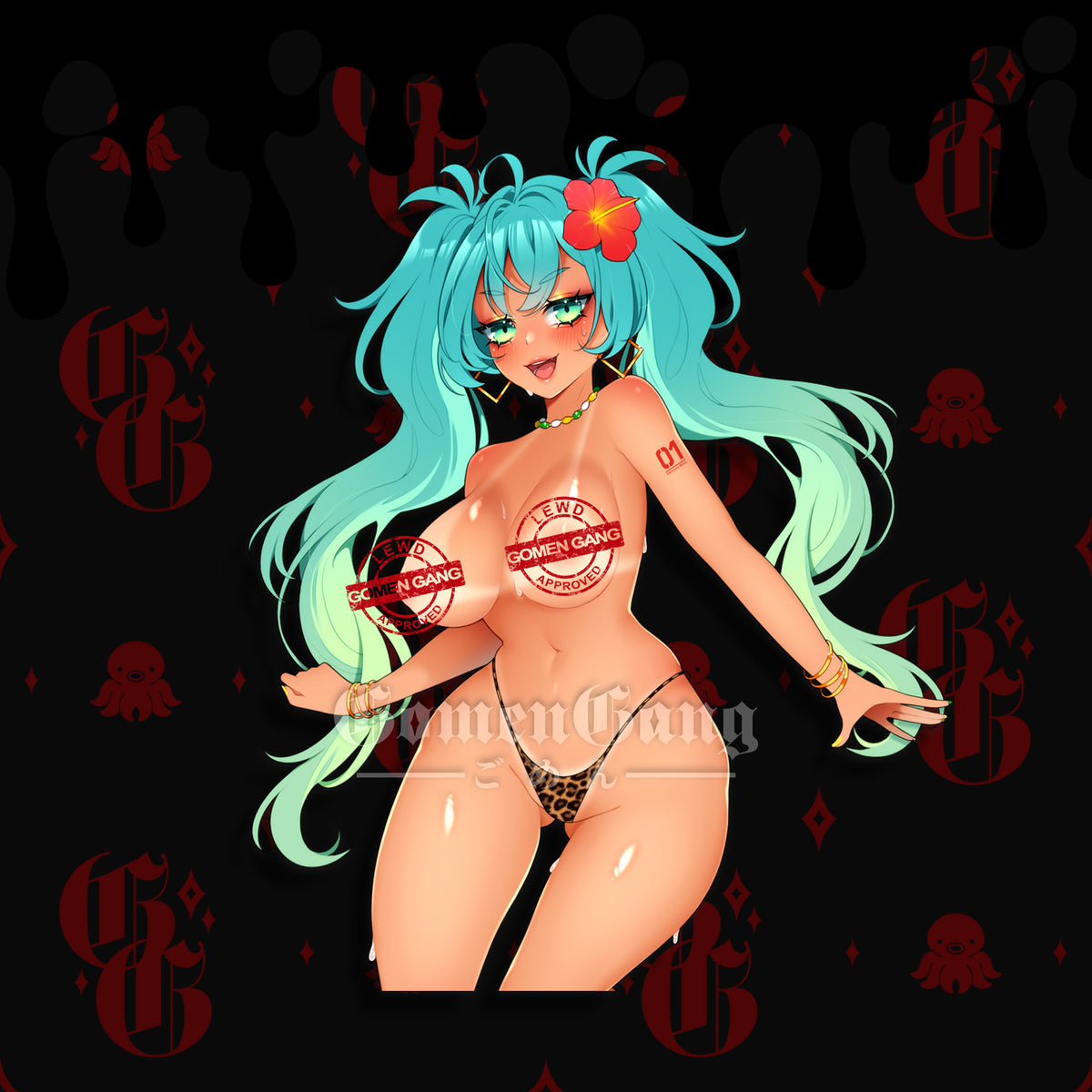TASTY WORLD CUP MIKU STICKER