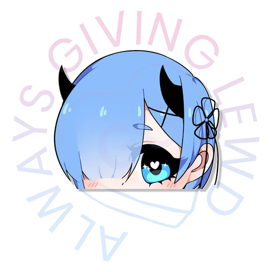 REM PEEKER STICKER