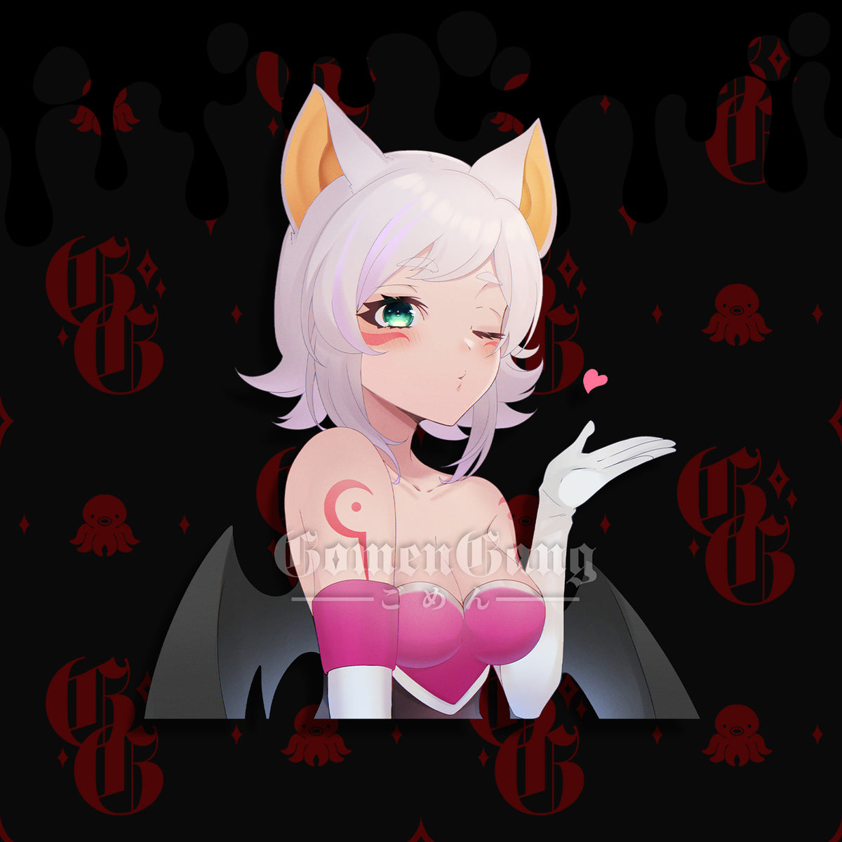 ROUGE PEEKER STICKER
