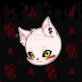 KITTY SHIRO DIECUT STICKER
