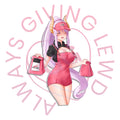 WAITRESS KOMURA STICKER