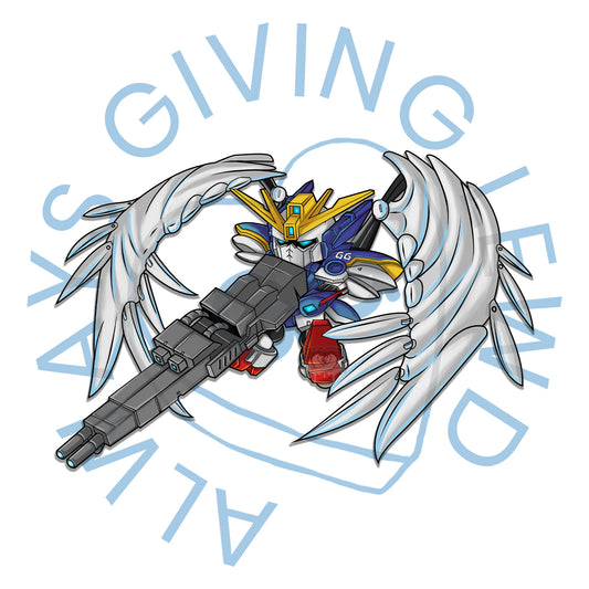 GUNDAM WING ZERO STICKER