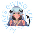 QUEENIEYUKINA PEEKER STICKER