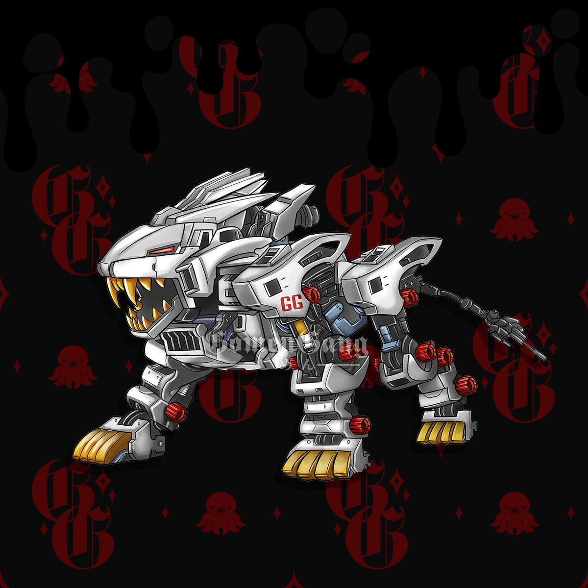 ZOIDS LIGER STICKER