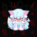 CHIBI ANGY KITSUNE YUKINA STICKER