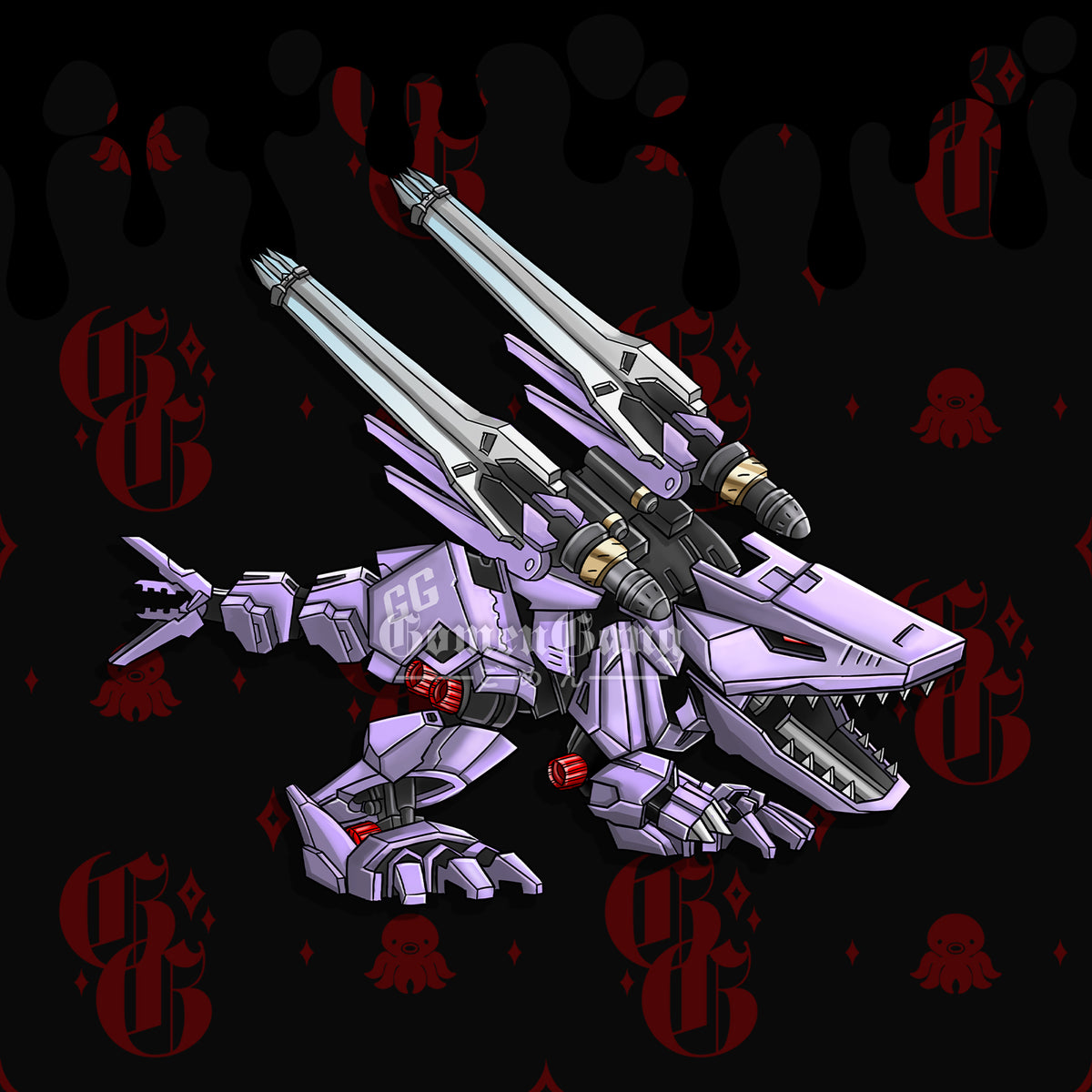 ZOIDS BERSERK FURY STICKER