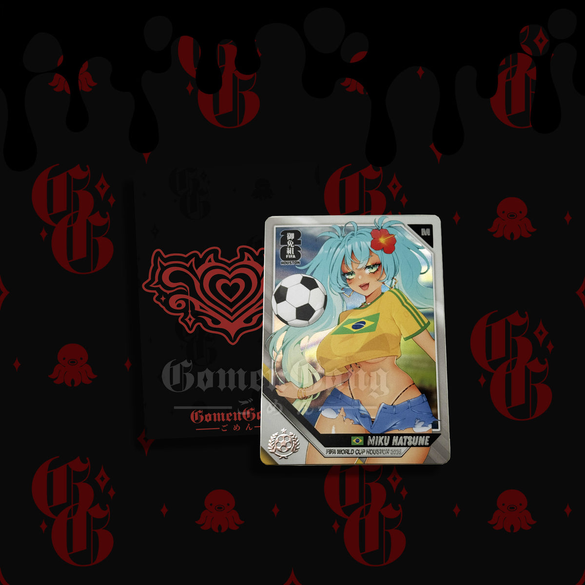 BRAZIL MIKU WORLD CUP TRADING CARD *PRE-ORDER*