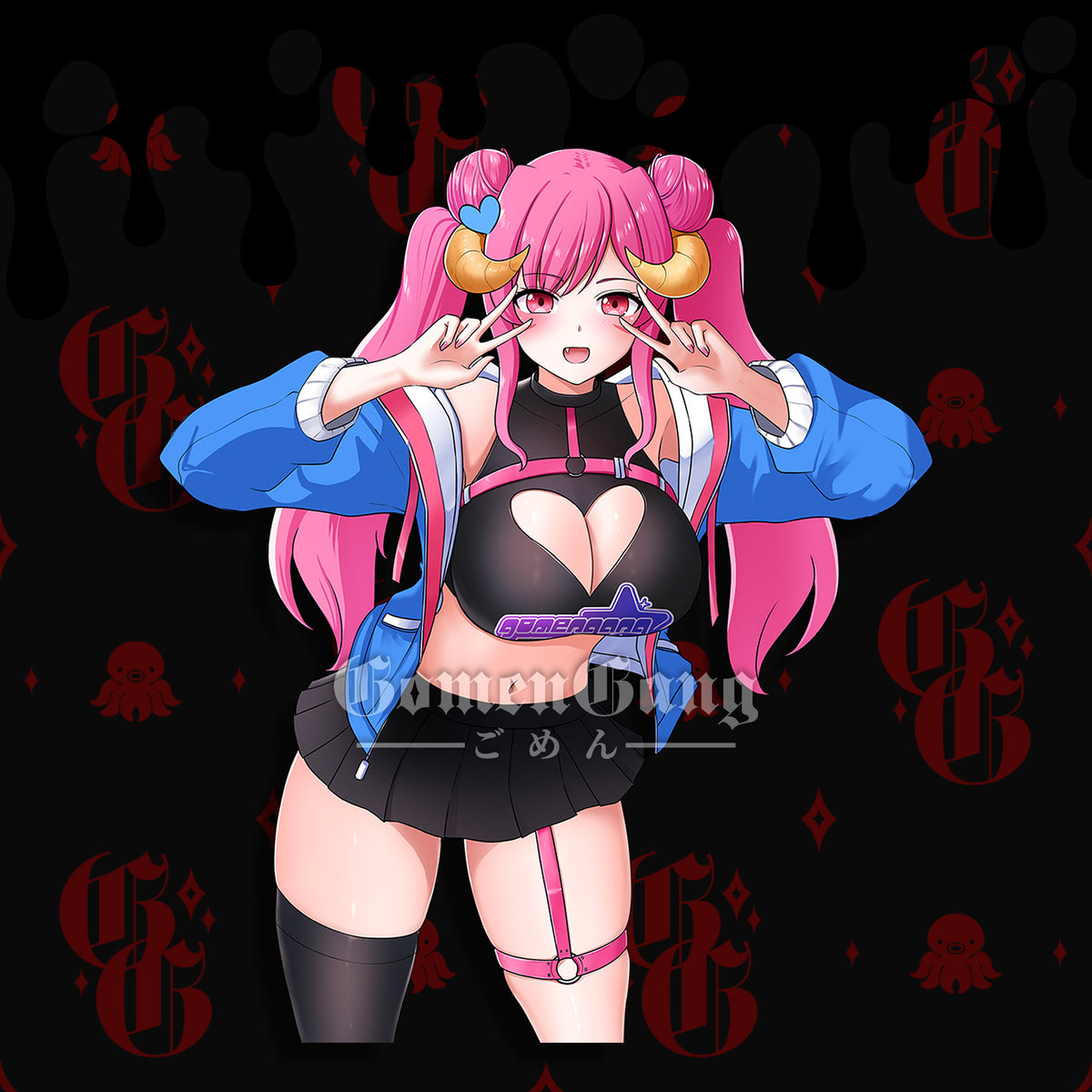 HOMURA X BUBBLES STICKER
