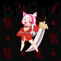 CHIBI INUYASHA X HOMURA STICKER