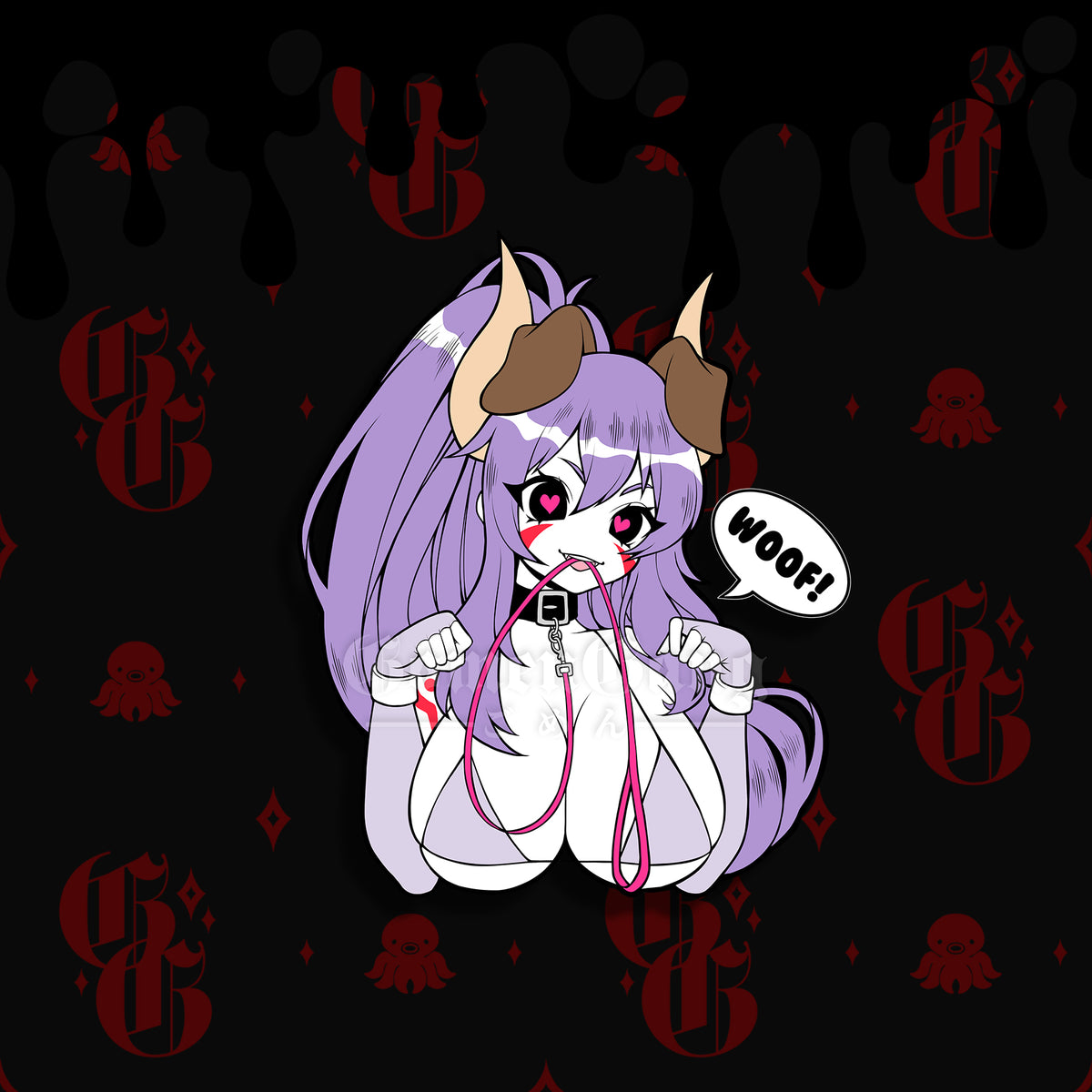 DOGGO KOMURA STICKER
