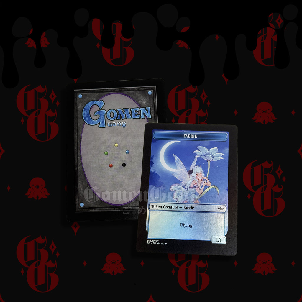 MTG FAERIE TOKEN CARD