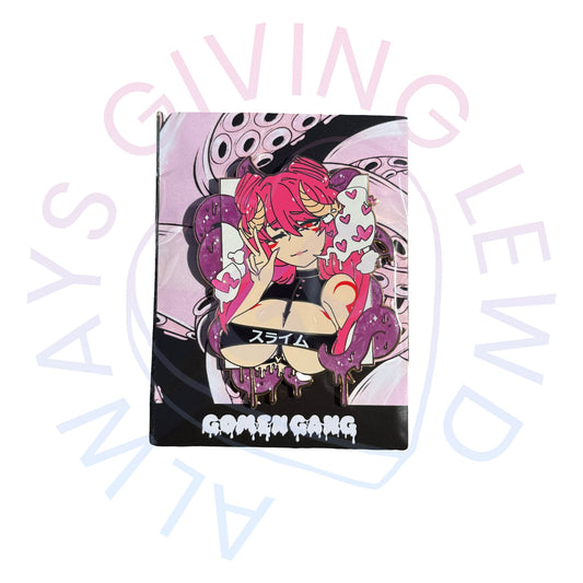 HOMURA TENTACLE HARD ENAMEL PIN