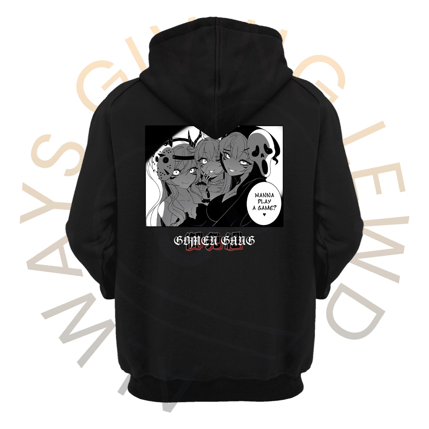 HORROR WAIFUS PULLOVER HOODIE *PRE-ORDER*