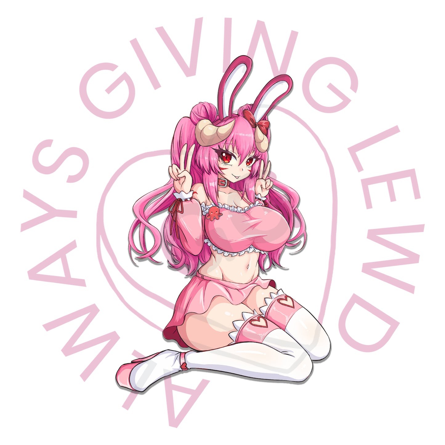 HOMURA X MY MELODY STICKER