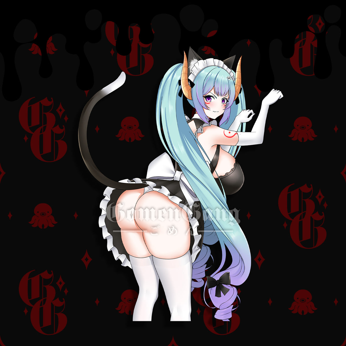 PRIVATY X KOMURA STICKER