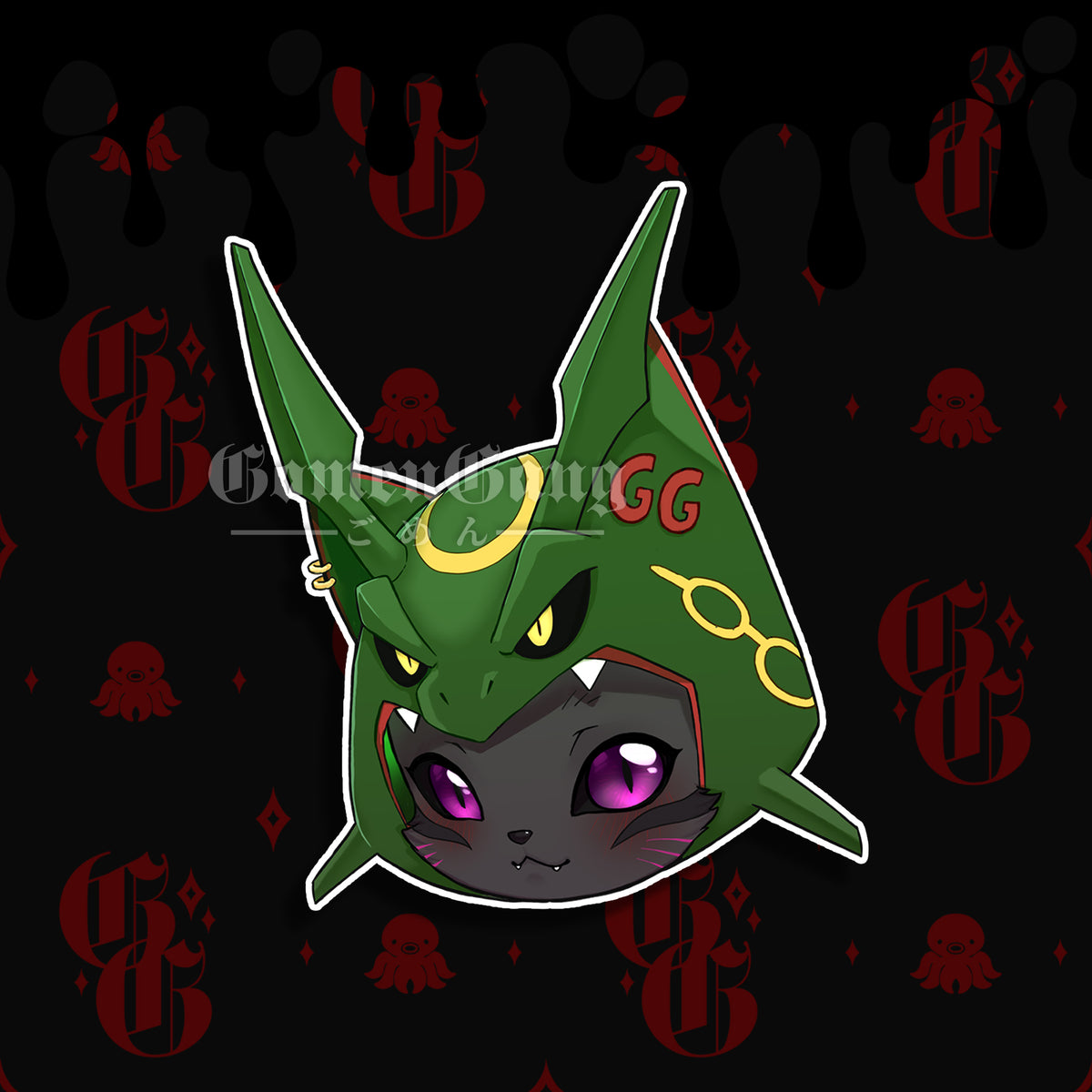 KURO RAY DIECUT STICKER