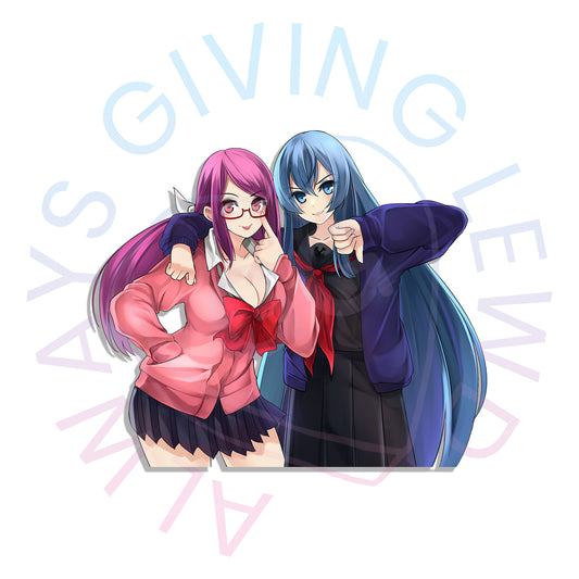 RIZE & ESDEATH STICKER