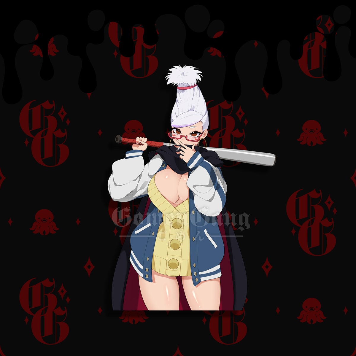 GRANNY SEIKO THIGH UP STICKER