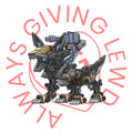 ZOIDS SHADOW WOLF STICKER