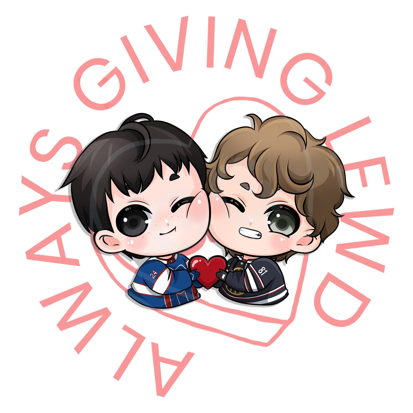 SHANE & ILYA STICKER