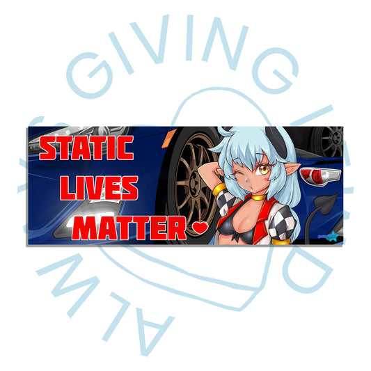 STATIC LIVES MATTER BOX SLAP