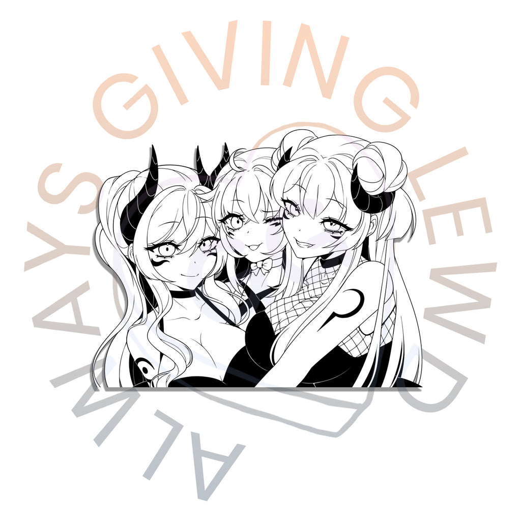 SUCCU WAIFUS STICKER