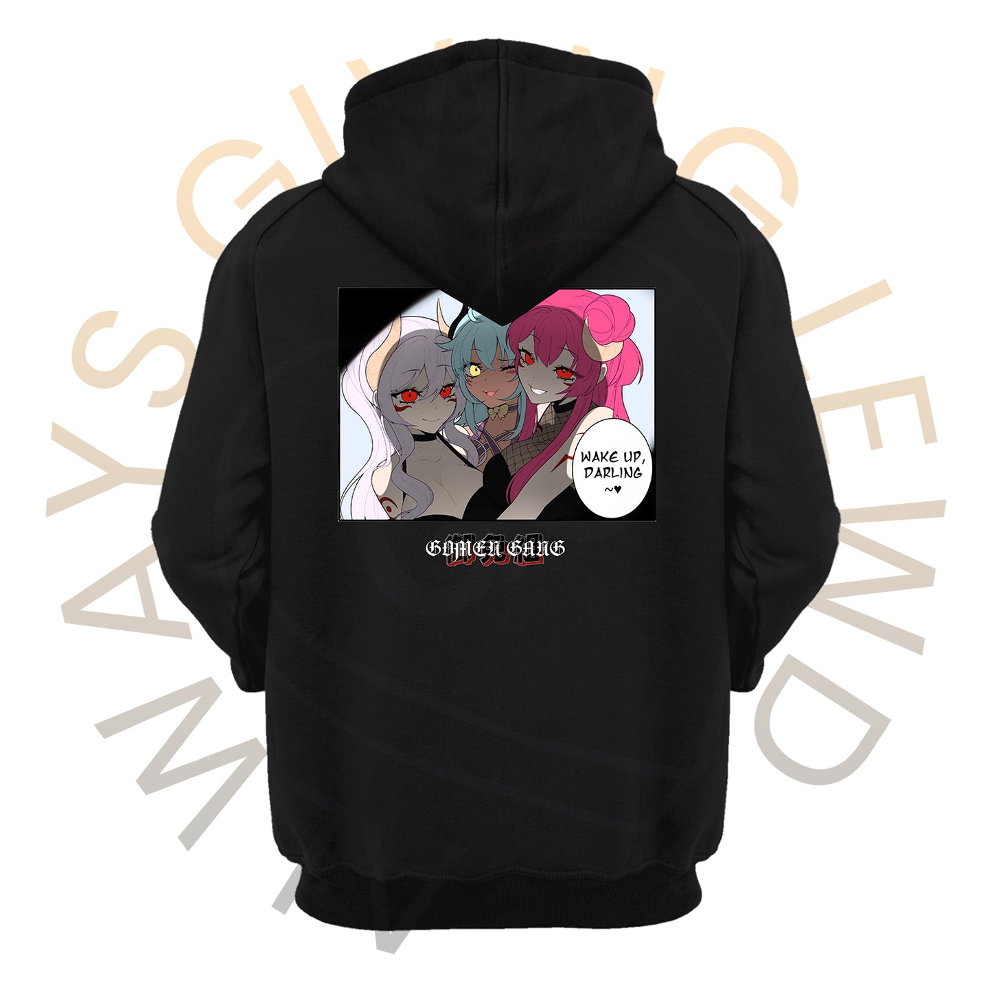 SUCCU WAIFUS PULLOVER HOODIE *PRE-ORDER*