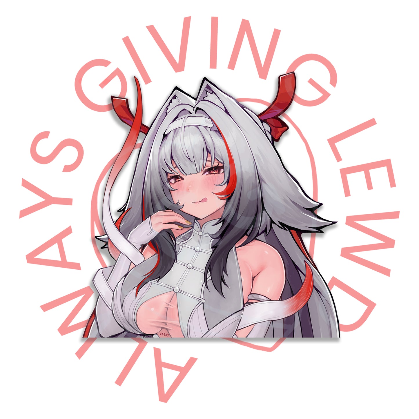 LNY YE SHUNGGUANG PEEKER STICKER *PREORDER*